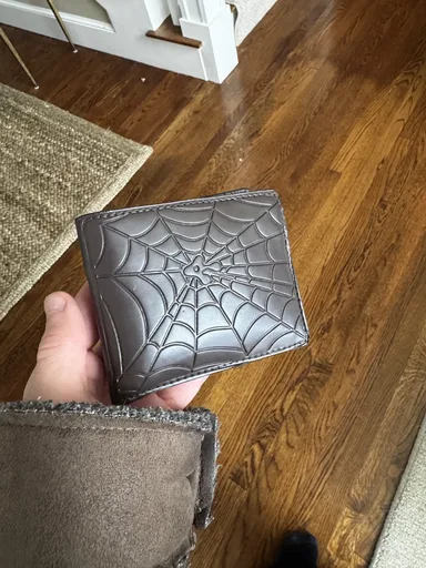 Maggioli Grey Spiderweb Wallet