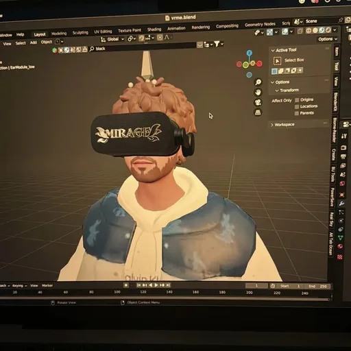 Mirage VR Character