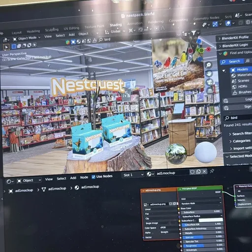 Nestquest Packaging Blender