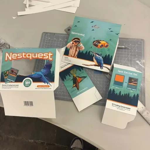 Nestquest Packaging Prototypes