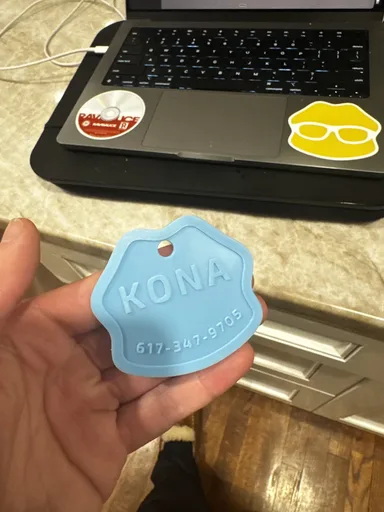 Pawlish Kona Dog Tag