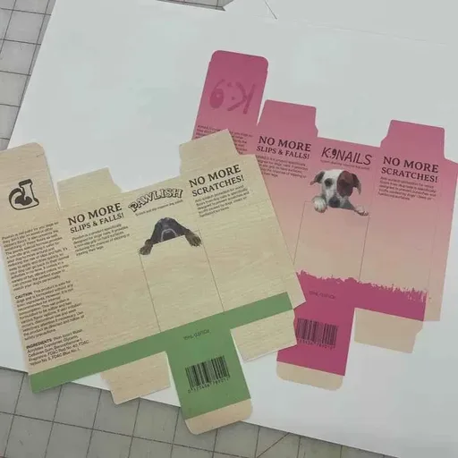 Pawlish Packaging Dieline