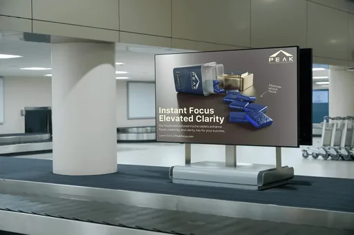 Peak Airport Ad