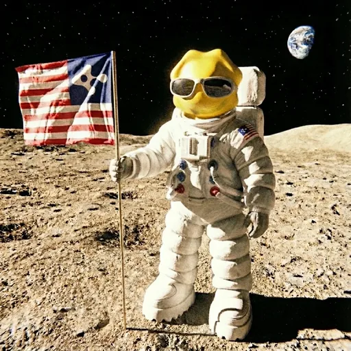 Ravisauce Astronaut Moon