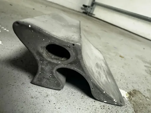 Ravisauce Concrete Anvil Sculpture