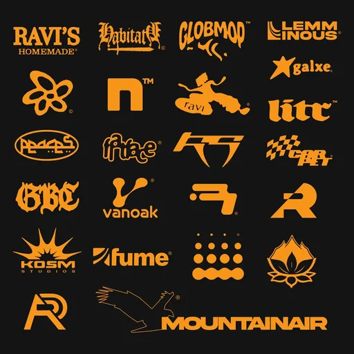 Ravisauce Logo Grid Portfolio