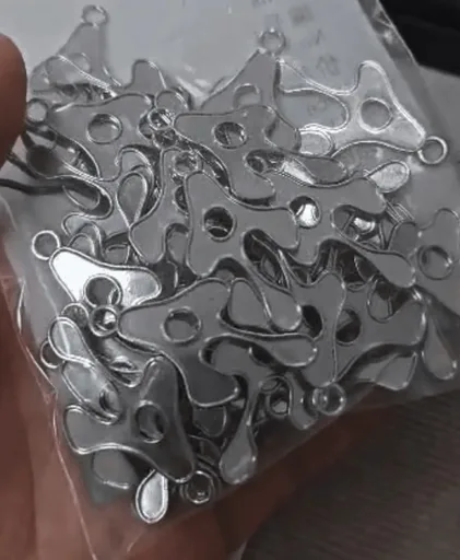 Ravisauce Silver Keychain Tags