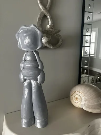 Ravisauce Silver Mascot Statue