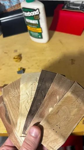 Ravisauce Veneer Deck Prototypes