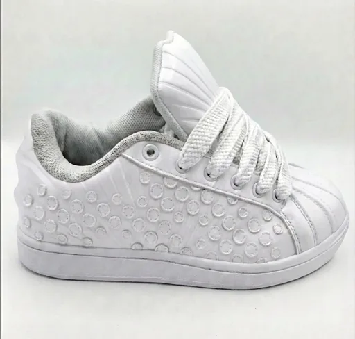Ravisauce White Bubble Sneaker
