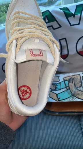 Ravisauce White Sneaker TopDown
