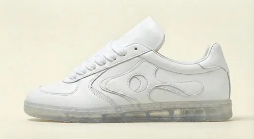 Ravisauce White Translucent Sneaker