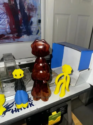 Ravisauce Wood Statue Figurines
