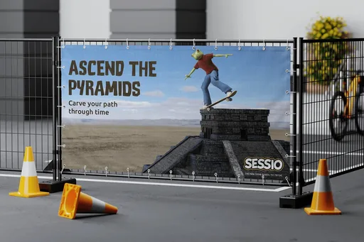 Sessio Pyramids Banner