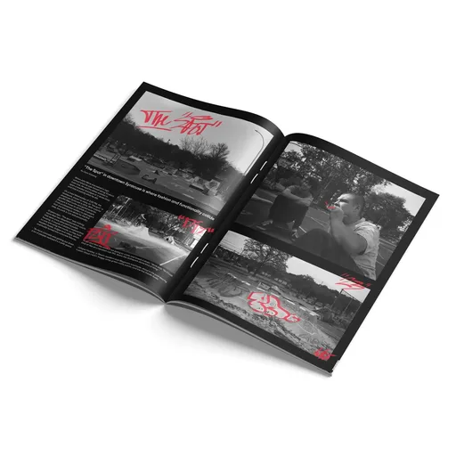 Zipped Magazine Spread Skatepark