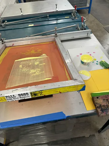 Zipped Screen Printing